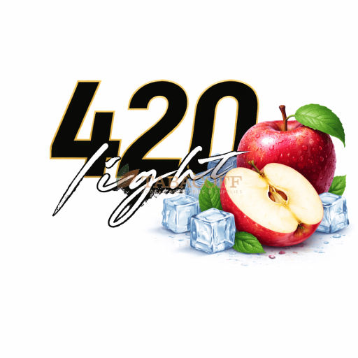 Табак для кальяна 420 Light Айс яблоко 40 гр